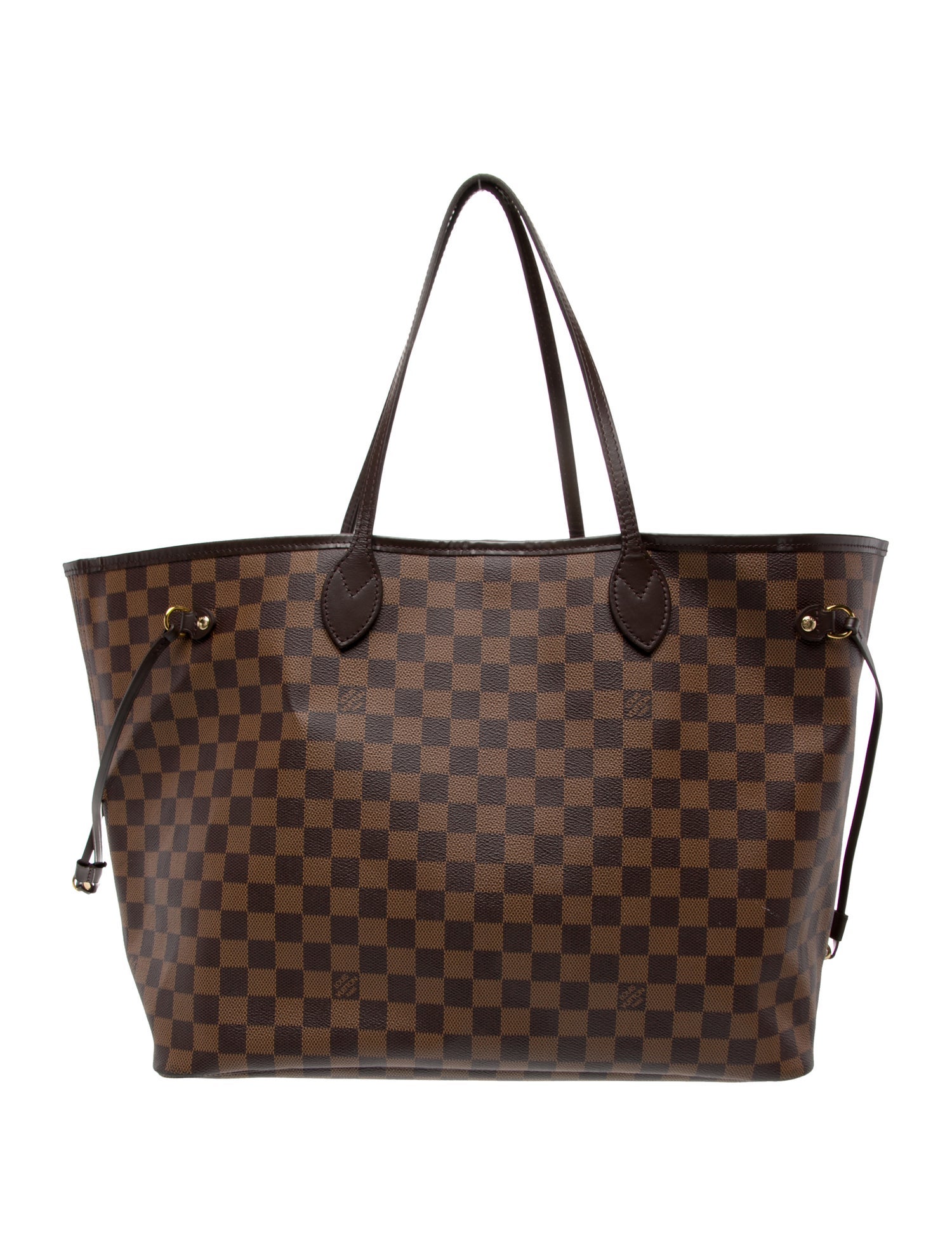 Louis Vuitton Damier Ebene Neverfull w/Pouch GM